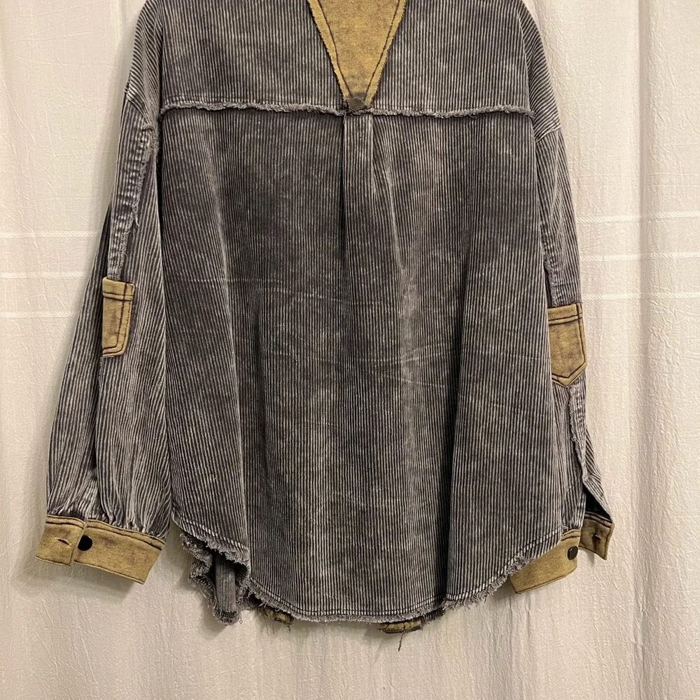 POL corduroy shacket - Picture 4 of 7